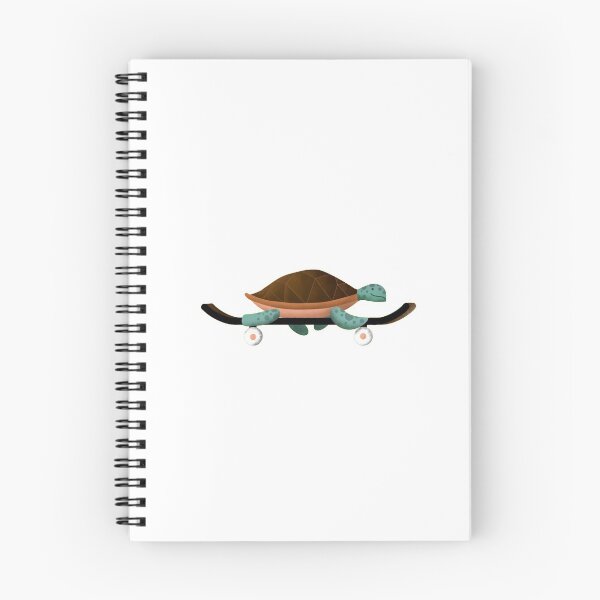 Item preview, Turtle on a skateboard  designed and sold by motherofboxers.