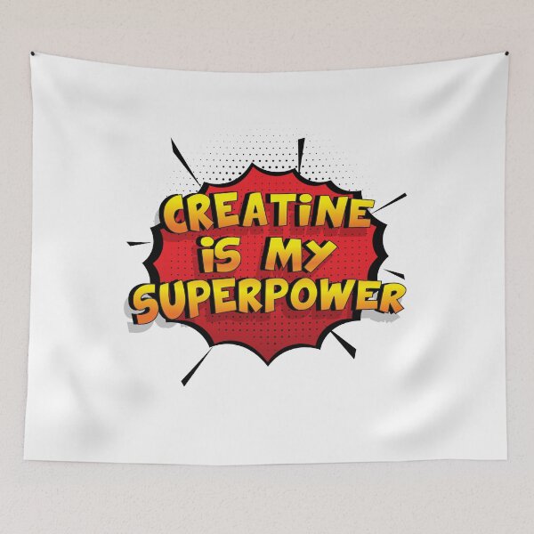 Item preview, Creatine is my Superpower Funny Design Creatine Gift designed and sold by Custom365.