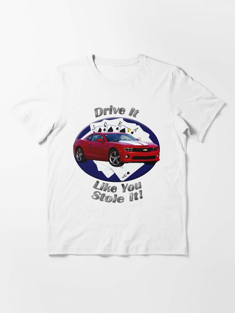 Alternate view of Chevy Camaro SS Drive It Like You Stole It Essential T-Shirt