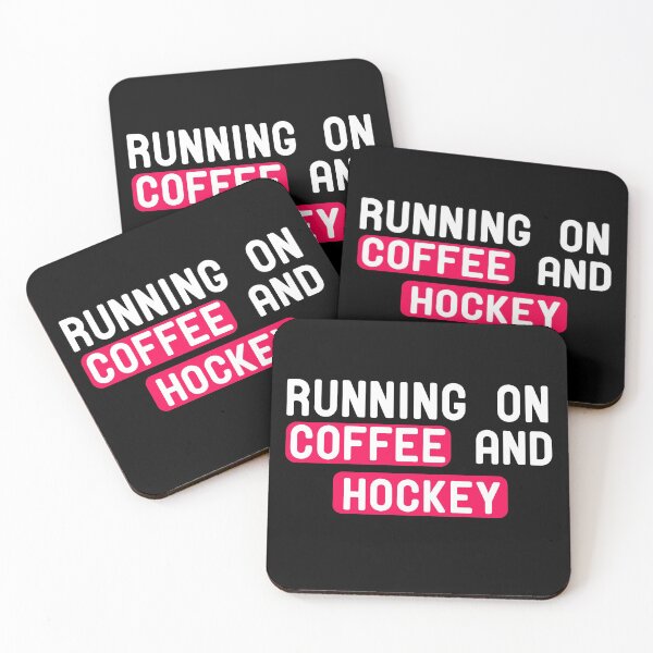 Item preview, Running on Coffee And Hockey designed and sold by ZAstore.