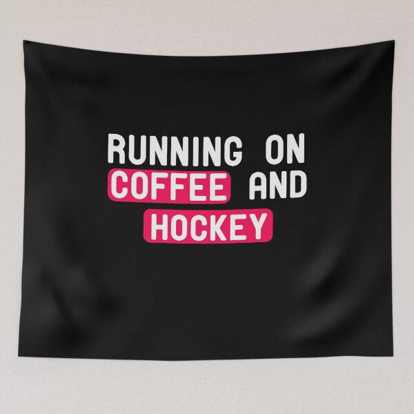 Item preview, Running on Coffee And Hockey designed and sold by ZAstore.