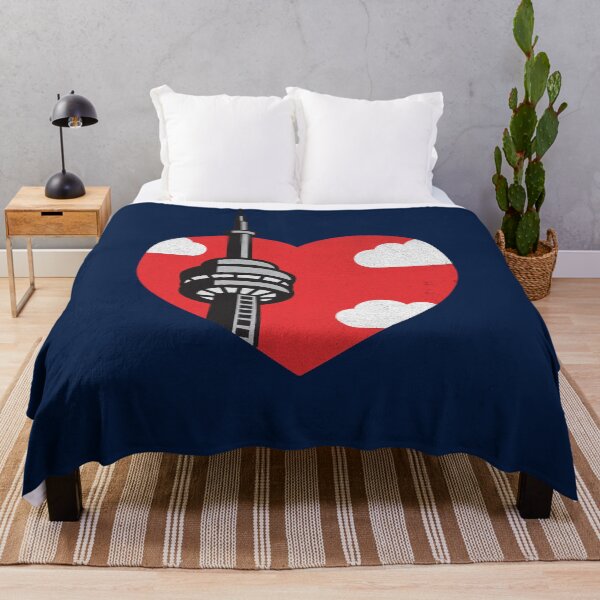Item preview, Copy of I Heart Toronto CN Tower - Navy background designed and sold by SOMA APPAREL.