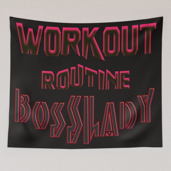 Item preview, Workout routine of a successful Bosslady  designed and sold by Ralek.
