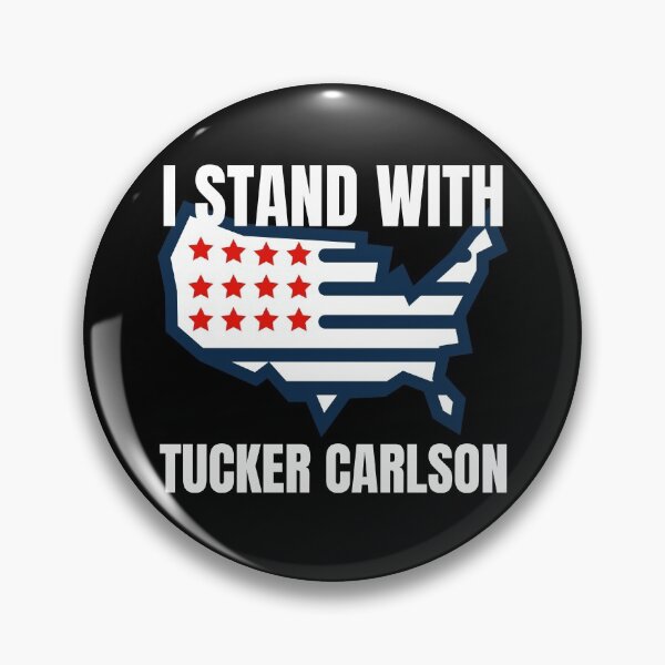 Item preview, I stand with Tucker Carlson T-Shirt ,fox news journalist designed and sold by SeaJayShop.