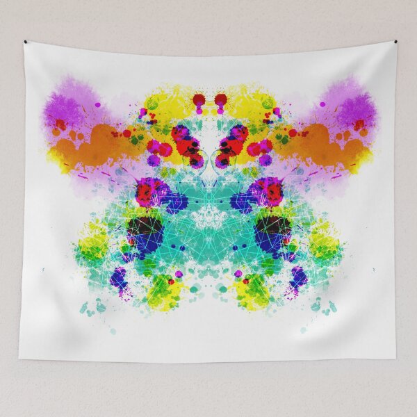 Item preview, Rorschach Butterfly Wall Tapestry designed and sold by Jedi-Artist.