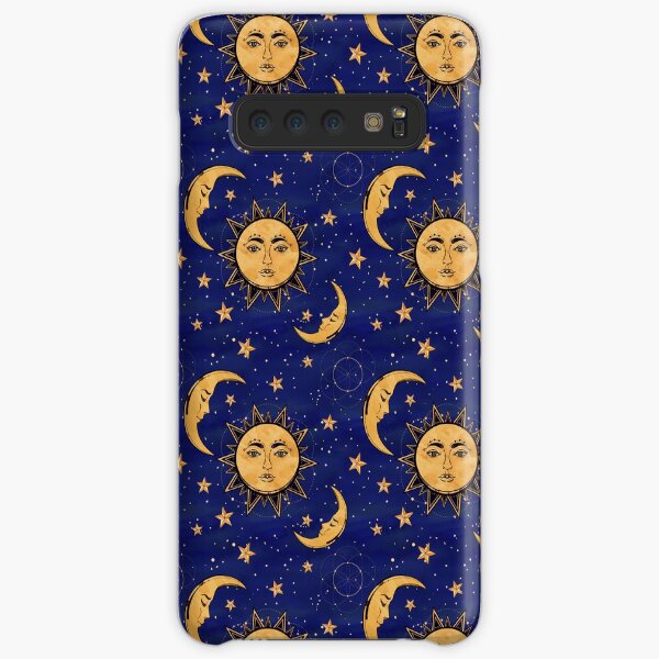 Vintage moon and sun stars celestial Samsung Galaxy Snap Case
