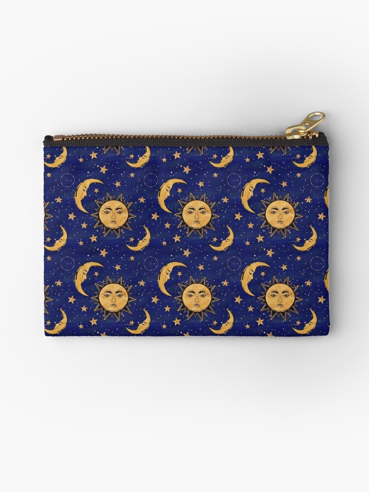 Velvet Makeup Bag - Celestial Magic Makeup Bag