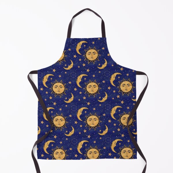 Item preview, Vintage moon and sun stars celestial designed and sold by Abigail Jacques.