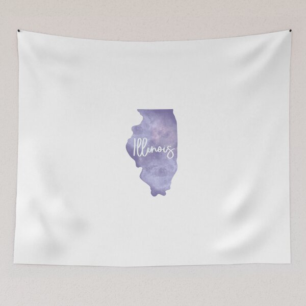 Item preview, Illinois - púrpura designed and sold by kasantoro.