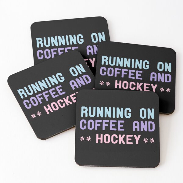 Item preview, Running on Coffee And Hockey designed and sold by ZAstore.