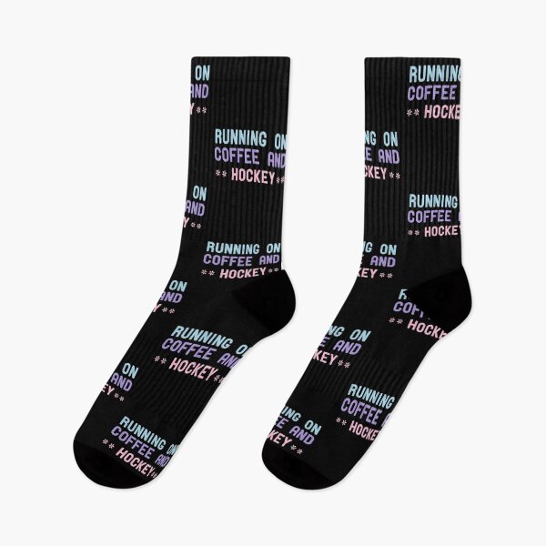 Item preview, Running on Coffee And Hockey designed and sold by ZAstore.