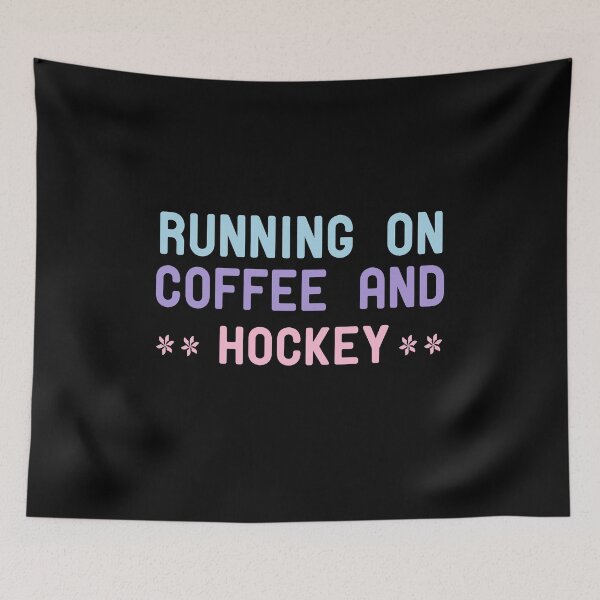 Item preview, Running on Coffee And Hockey designed and sold by ZAstore.