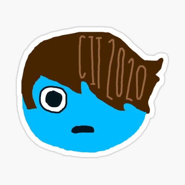 Emo Emoji Stickers Redbubble - roblox eyes of azarath