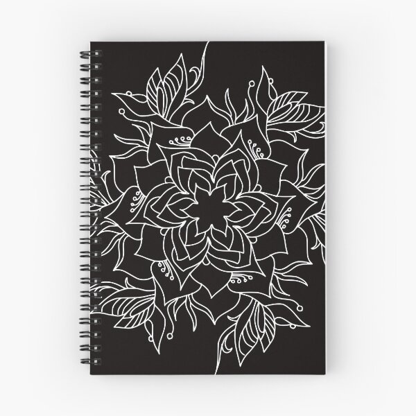 Artikelvorschau, Abstrakte Kunst des weißen Mandala-Stils entworfen und verkauft von SILVERAPPLE.