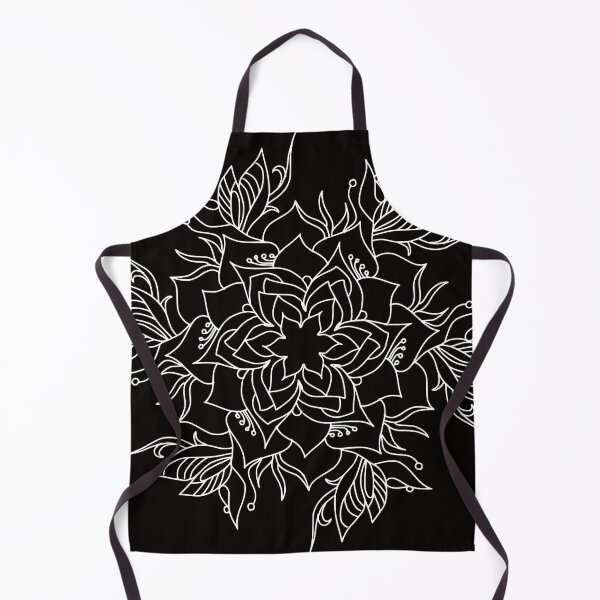 Artikelvorschau, Abstrakte Kunst des weißen Mandala-Stils entworfen und verkauft von SILVERAPPLE.