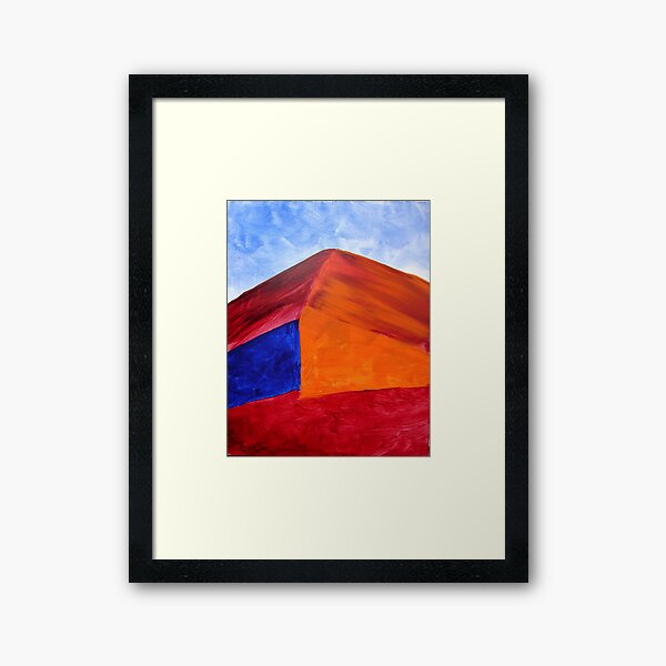 The Hill Framed Art Print