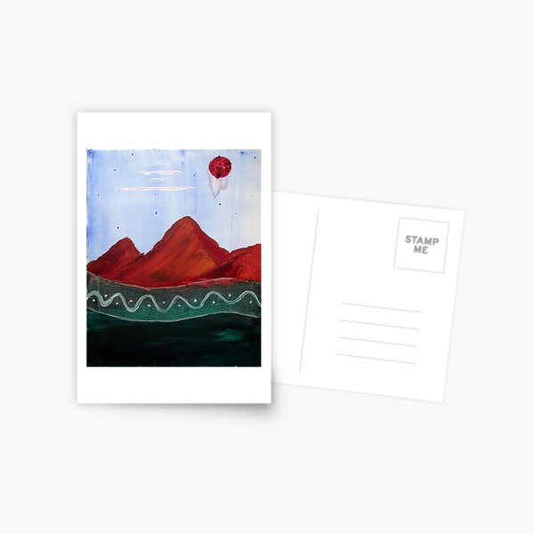 Red Mountains Postcard