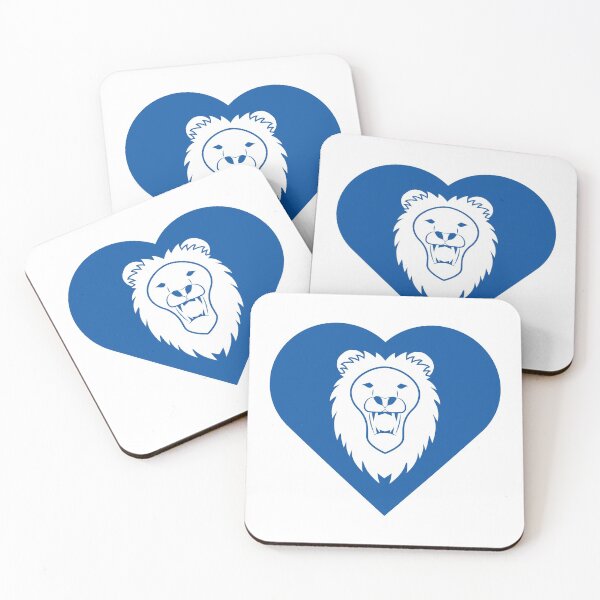 Item preview, Lion Mascot Cares Blue designed and sold by cmd-art.