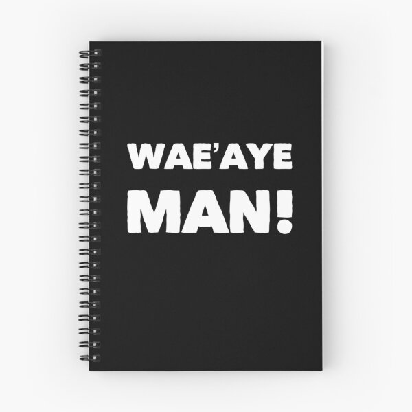 Artikelvorschau, Lustiges Geordie Design Wae'aye Man! entworfen und verkauft von Flow-Store.