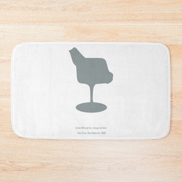 Item preview, Iconic Silhouettes. Design We Love - Tulip Chair, Eero Saarinen - Gray designed and sold by STYLE + EXPRESSION.