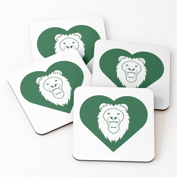 Item preview, Lion Mascot Cares Green designed and sold by cmd-art.