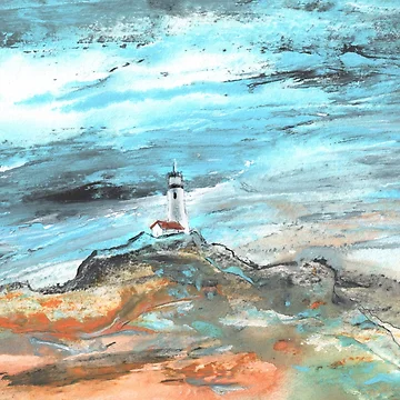 Artwork thumbnail, A Lighthouse In Spain by Goodaboom