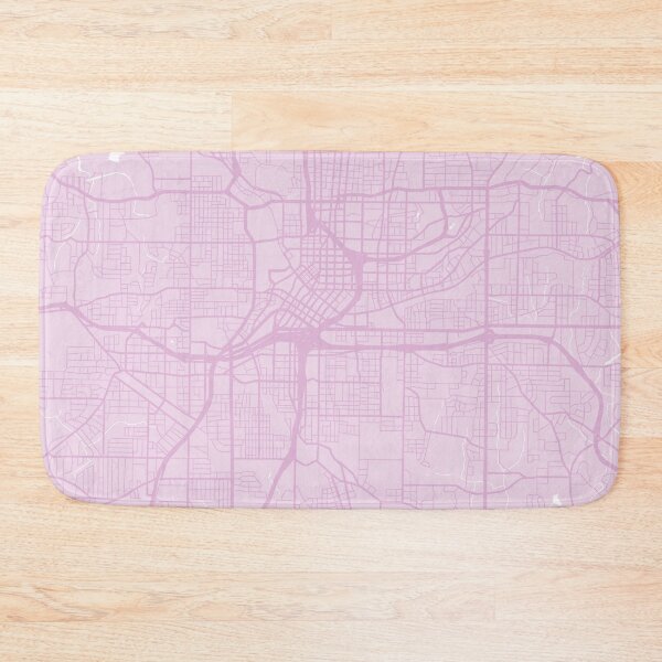 Item preview, Pink Atlanta Georgia Map Preppy Clean designed and sold by MarzStudio.