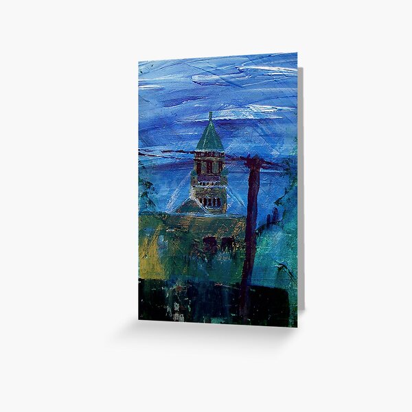 St. Mary's Old Tower Greeting Card