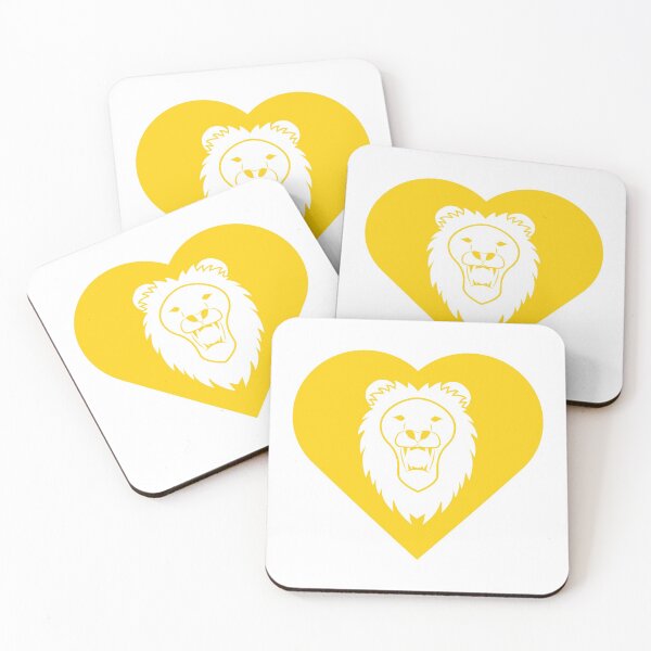 Item preview, Lion Mascot Cares Yellow designed and sold by cmd-art.