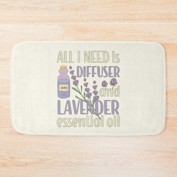 Item preview, All I Need is Lavender Essential Oil designed and sold by GrimButterfly.