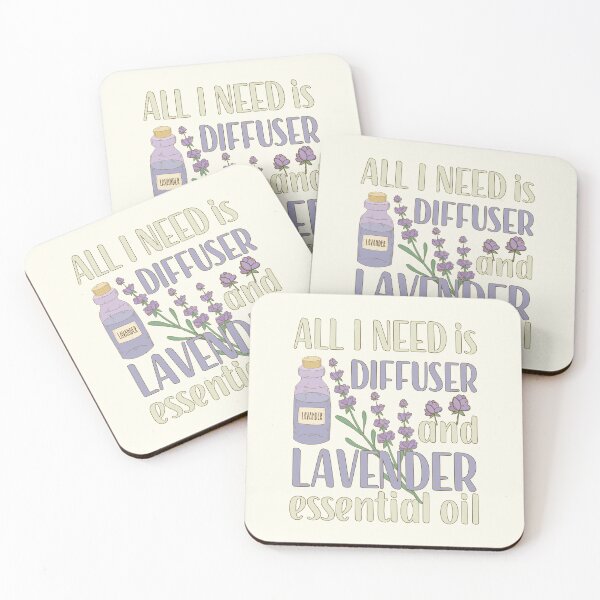 Item preview, All I Need is Lavender Essential Oil designed and sold by GrimButterfly.