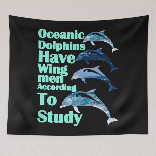 Item preview, Oceanic Dolphins have wing-men according study designed and sold by daybreakagain.