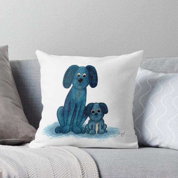 Artikelvorschau, Hund Hündchen Blue Blues entworfen und verkauft von Leya6.