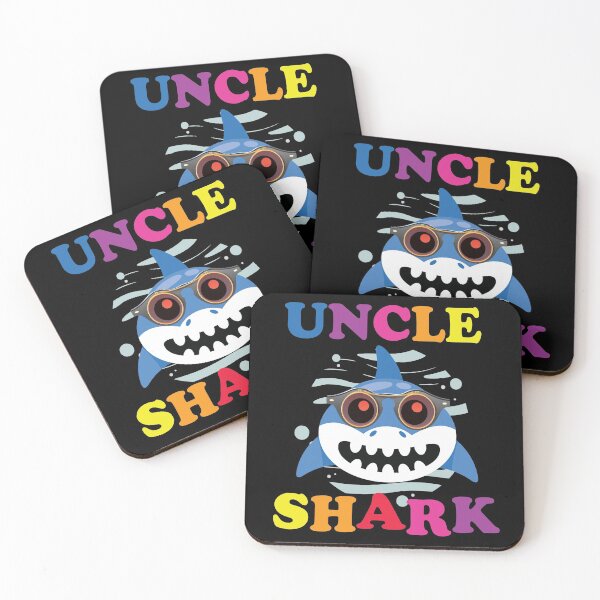 Item preview, Funny Uncle Shark Perfect Birthday Gift designed and sold by redodaha.