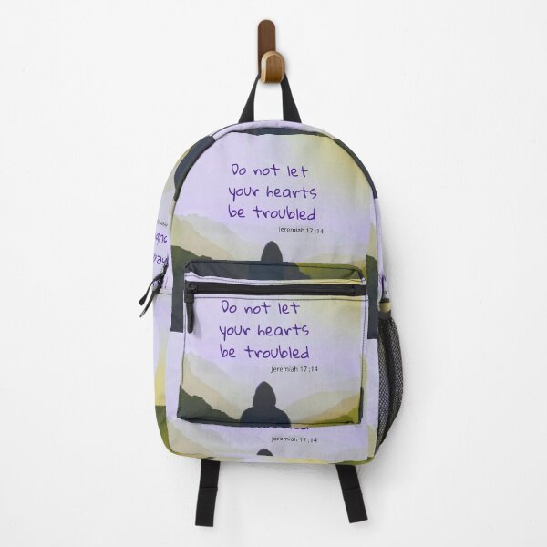 Item preview, Jeremiah 17:14 do let your hearts be troubled no fear no worry designed and sold by whitedove457.