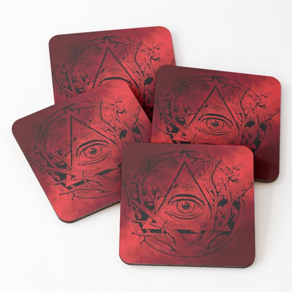 Item preview, All seeing eye Providence Eye Red Dawn designed and sold by Designschmiede.