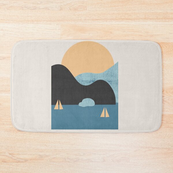 Item preview, Abstract Beach Sunset Scene designed and sold by Enid Guinn.