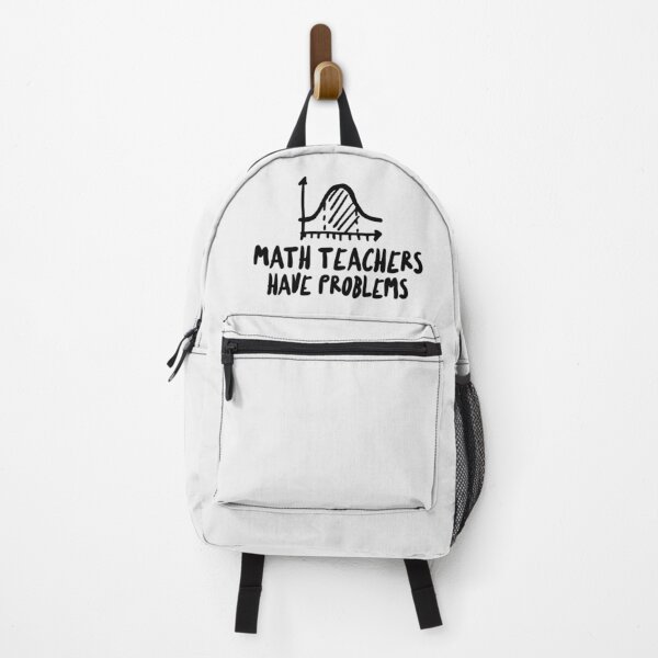 Item preview, Math Teachers Have Problems - Funny math teacher quote designed and sold by TamGustam.