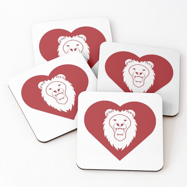 Item preview, Lion Mascot Cares Red designed and sold by cmd-art.