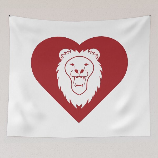 Item preview, Lion Mascot Cares Red designed and sold by cmd-art.