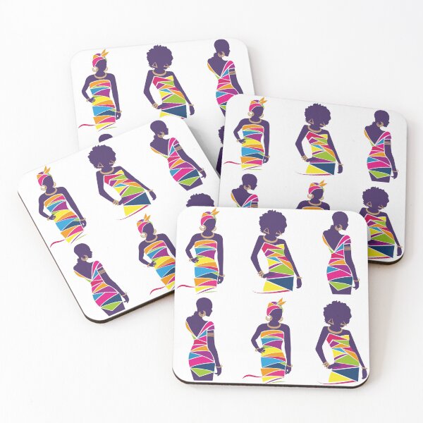 Item preview, African Women Repeat Pattern designed and sold by Bubsart78.