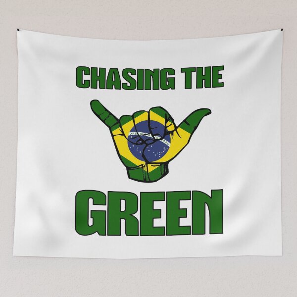 Item preview, Brazilian Jiu Jitsu (BJJ Kids) Chasing the Green Belt, Funny Design designed and sold by Johnny Brabo BJJ Apparel.