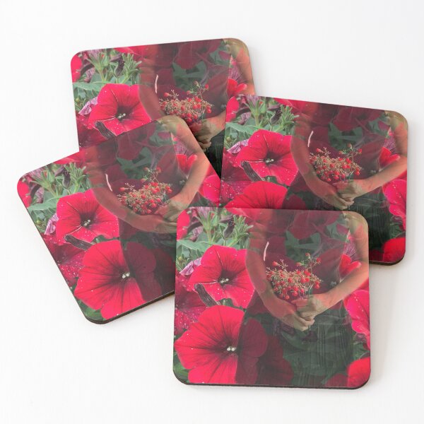 Item preview, Girl with petunia flowers designed and sold by Khala.