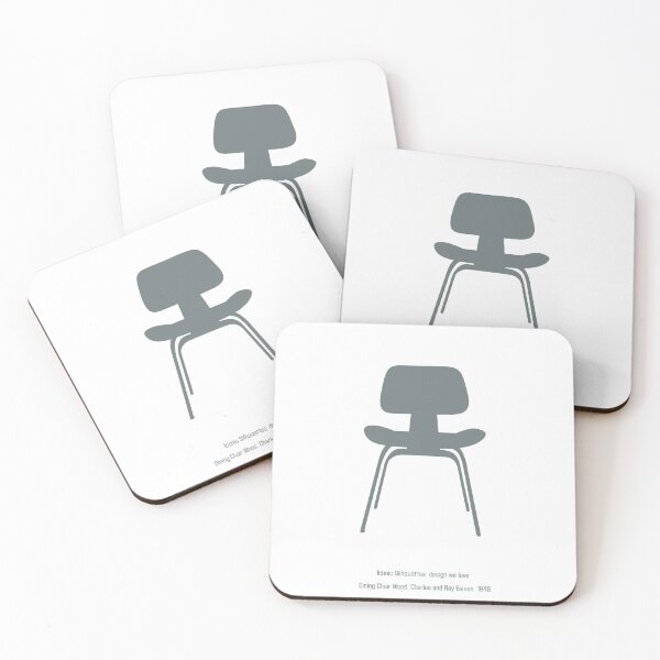 Item preview, Iconic Silhouettes. Design We Love - Dining Chair Wood, Charles and Ray Eames - Gray designed and sold by STYLE + EXPRESSION.