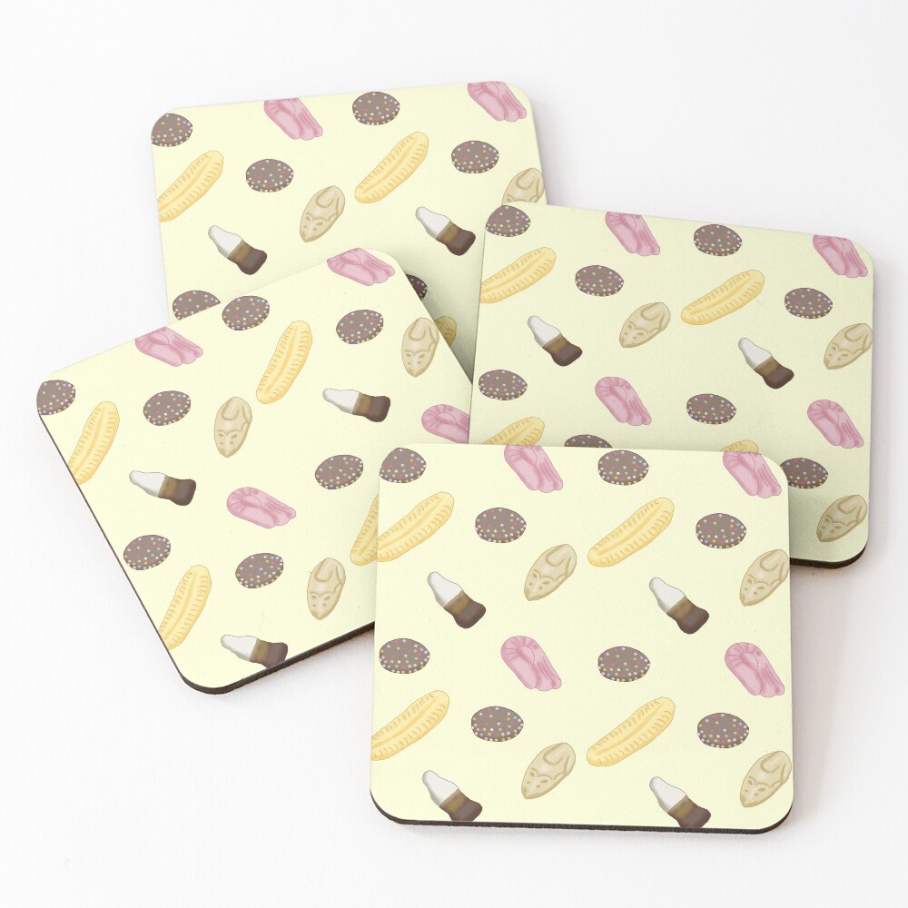 Item preview, Coasters (Set of 4) designed and sold by Funful.
