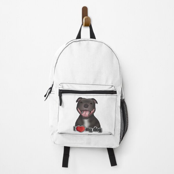 Item preview, I Love My Staffordshire Bull Terrier / Staffie / Staffy designed and sold by JadeMadeThis.