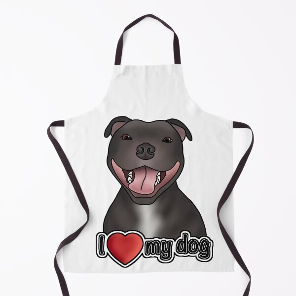 Item preview, I Love My Staffordshire Bull Terrier / Staffie / Staffy designed and sold by JadeMadeThis.