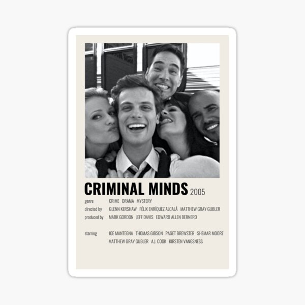 criminal minds alternative Sticker