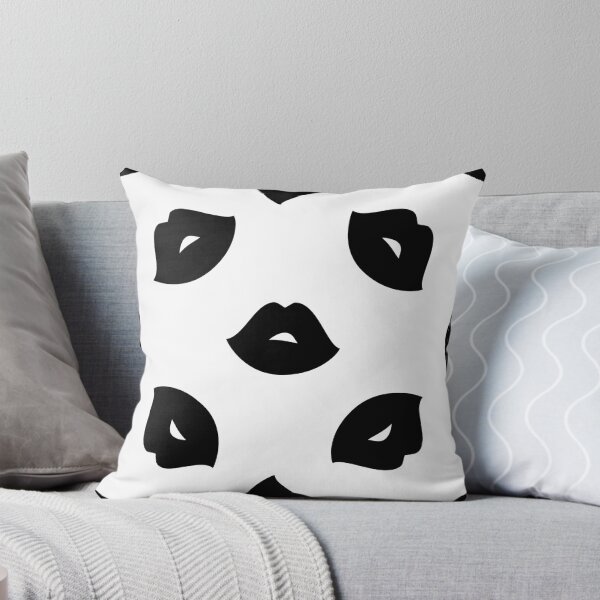 Item preview, Black Lips Pattern designed and sold by artworkbyrihen.