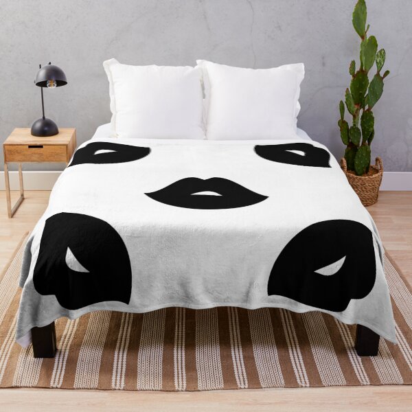 Item preview, Black Lips Pattern designed and sold by artworkbyrihen.
